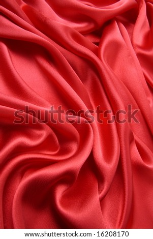 A RED COLOR SATIN BACKGROUND