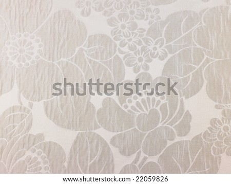 Self designed floral background cloth