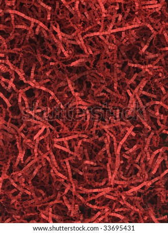 Background of red packaging cutting paper