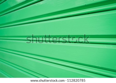 green sliding door texture