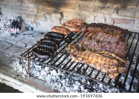 Argentina barbecue (asado)
