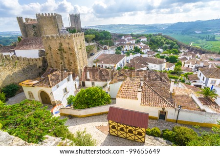 Obidos, Portugal, beautiful medieval village