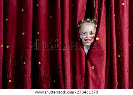 Similar – Image, Stock Photo grin cheek Child Girl