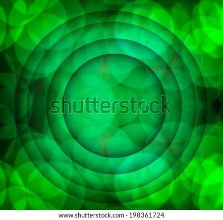 Bokeh  abstract green circle background twin for simply text for art work round,circular,flexible,slick,circle in quadrate four-square