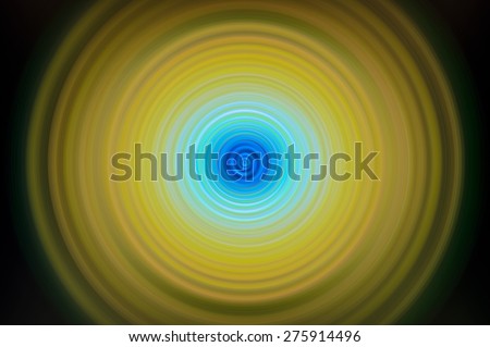yellow blur vivid small layer circle abstract wave sound Rippled :circular digital effect art circle for you created technology web