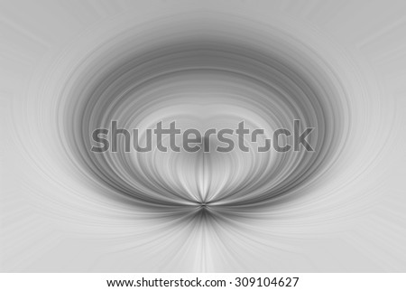 Black and white  Heart shape  light moving abstract background white  black curve radio applied