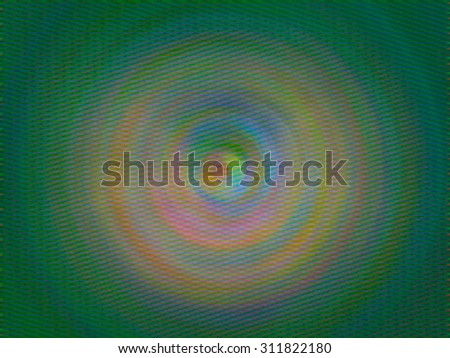 Green blur vivid small layer circle abstract wave sound Rippled circular digital effect art circle for you created
