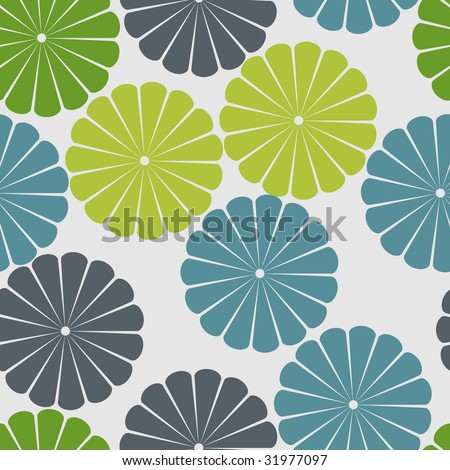 Blue And Green Watermark Spirals Pattern Background Or Wallpaper