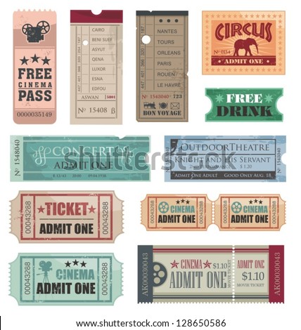 Vintage Tickets
