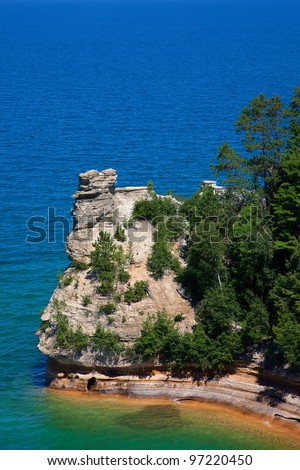 Miners Castle, Pictured Rocks National Lakeshore, Lake Superior, Michigan