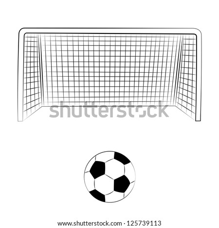 Soccer Net Drawing At Getdrawings Free Download