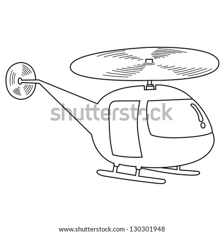 Featured image of post Helicopter Clipart Black And White