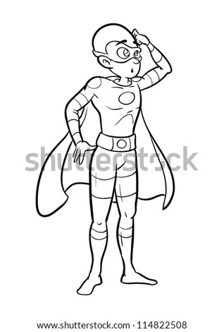 Cape Coloring Page At Getdrawings Free Download