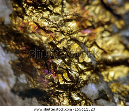 Gold metal background