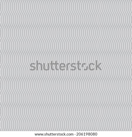 Seamless pattern, Wavy lines, grey  texture for background, wallpaper for your original design