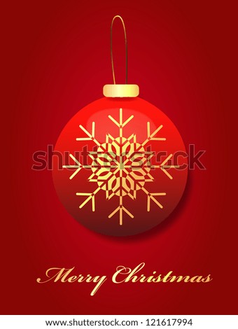 Christmas Vector Illustration Background - 121617994 : Shutterstock