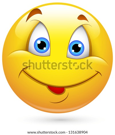 Smiley Illustration - Dumb Face - 131638904 : Shutterstock