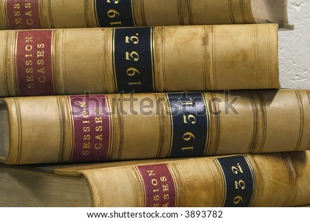 Old law reports from the 1930s.