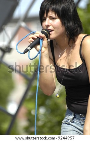 Slovakian Singer Star Katka Knechtova Stock Photo 9244957 : Shutterstock