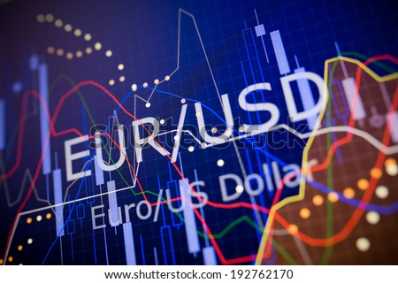 Data analyzing in foreign finance market: the charts and quotes on display. Analytics in pairs EUR / USD