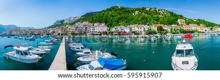 Similar – Image, Stock Photo Baska, Krk, Croatia, Europe.