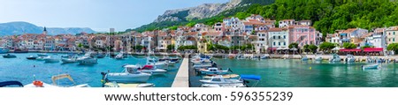 Similar – Image, Stock Photo Baska, Krk, Croatia, Europe.