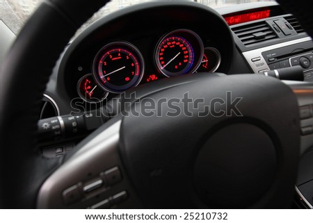 car cockpit