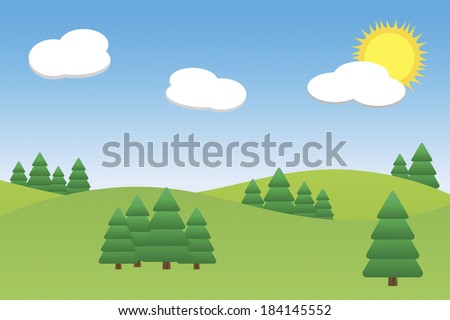 simple landscape