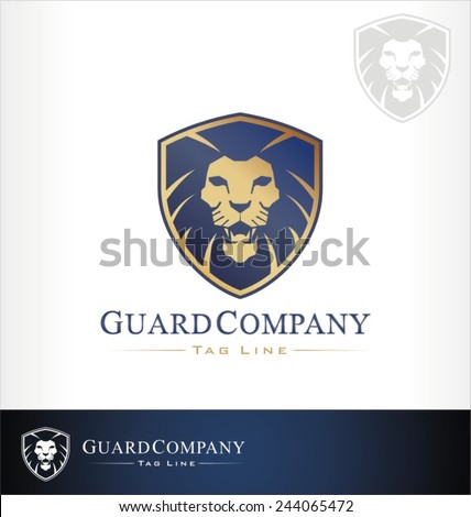 Lion logo symbol, lion symbol and icon