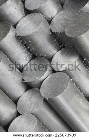 Solid aluminum tubes