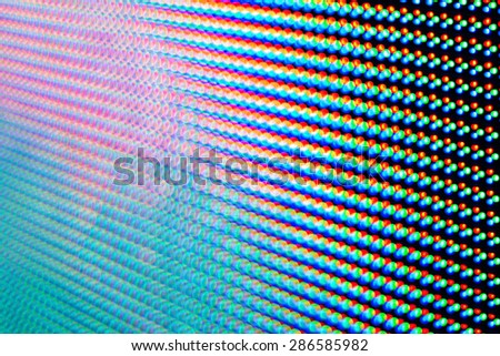 colorful LED dot abstract background