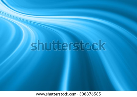 bright blue wave abstract background