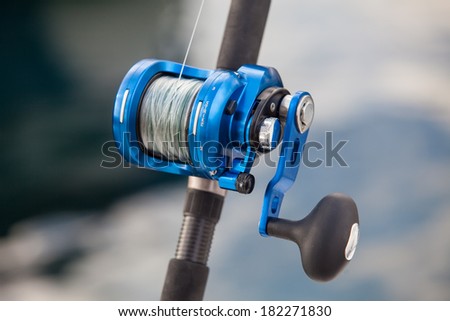 big game fishing, reels and rods