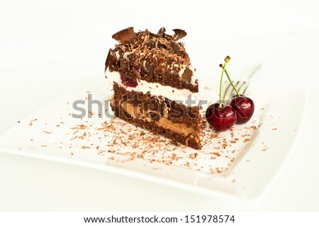 Black Forest, a traditional german cake