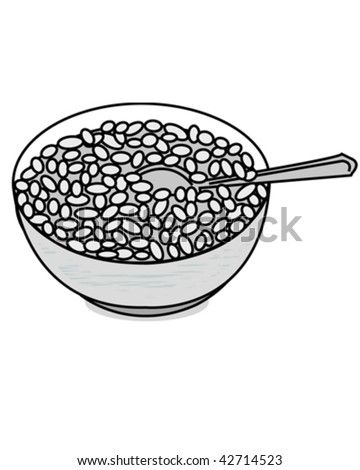 Baked Beans Stock Vector Illustration 42714523 : Shutterstock