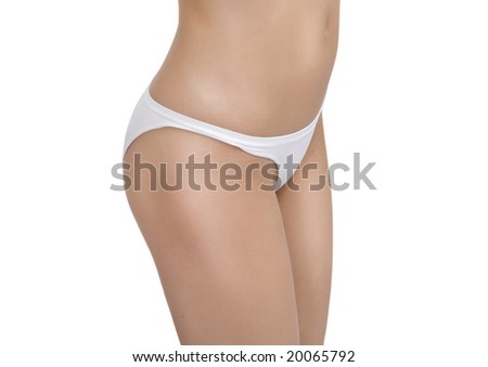 skinny female body