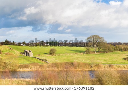 Sheep's Gate and the River Boyne at Trim Ireland