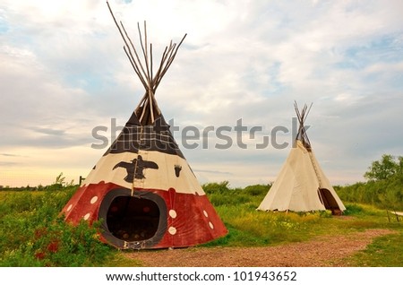 Similar – Image, Stock Photo reserve Tee Pee