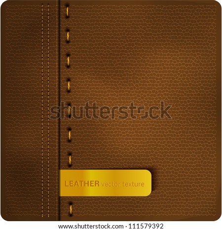 Vector Leather Texture