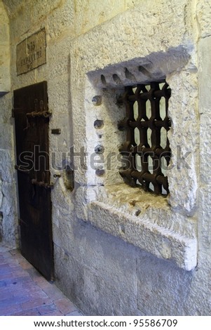 Dungeon cell under Doge\'s Palace