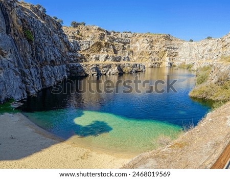 Similar – Image, Stock Photo View into the Alcantara gorge