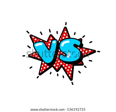 Vector Images Illustrations And Cliparts Versus Letters Or Vs