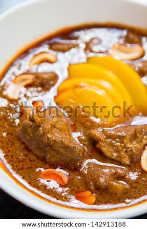 Beef Mussaman Curry