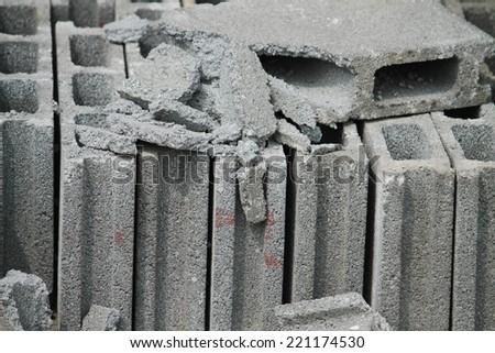 Cement block texture