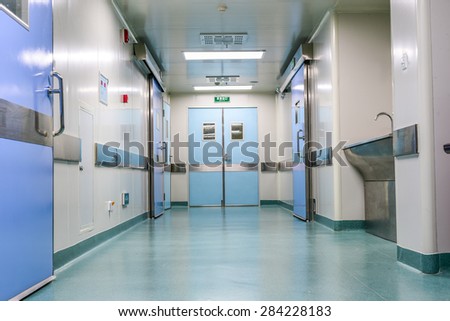 corridor in hospital
