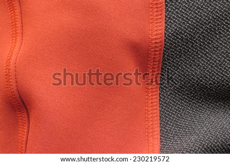 Kevlar insert on technical mountain jacket in micro fleece