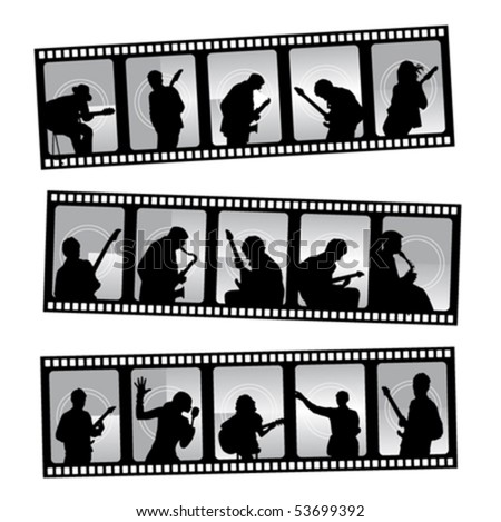 music filmstrip