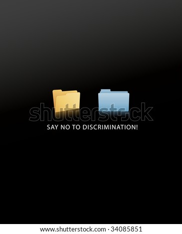 say no to discrimination