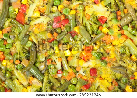 veggie dish, vegetable background photo