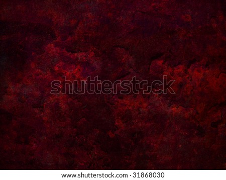 Dark red wall background, grunge surface